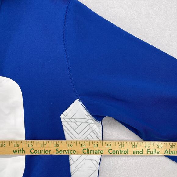 DUKE UNIVERSITY Sweatshirt Adult M LACROSSE BLUE DEVILS Fleece Hooded 1/4 Zip - Picture 10 of 12